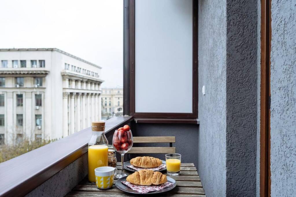 La Dame Bleue Lägenhet Bukarest Exteriör bild